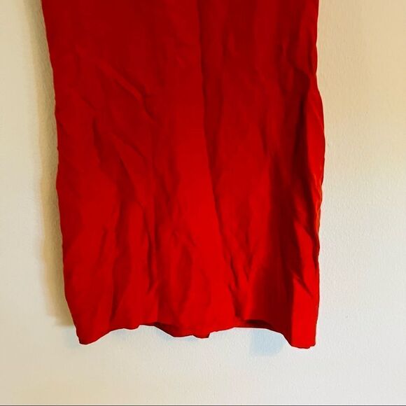 Banana republic Women's Red Sleeveless Mini Dress Size Small - Picture 2 of 5